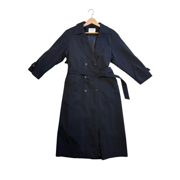 Saks Fifth Avenue Vintage Trench Coat Size 6 - Picture 1 of 12